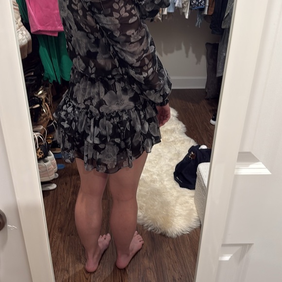 MISA dress - size small black and grey - Picture 6 of 6